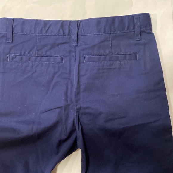 Cat & Jack Pants Straight Leg Adjust Waist School Uniform Navy Blue NEW kids 10 - Picture 6 of 8